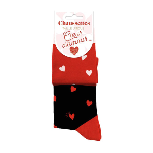 Chaussettes dépareillées Amour 36-42