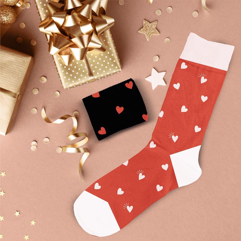 Chaussettes dépareillées Amour 36-42