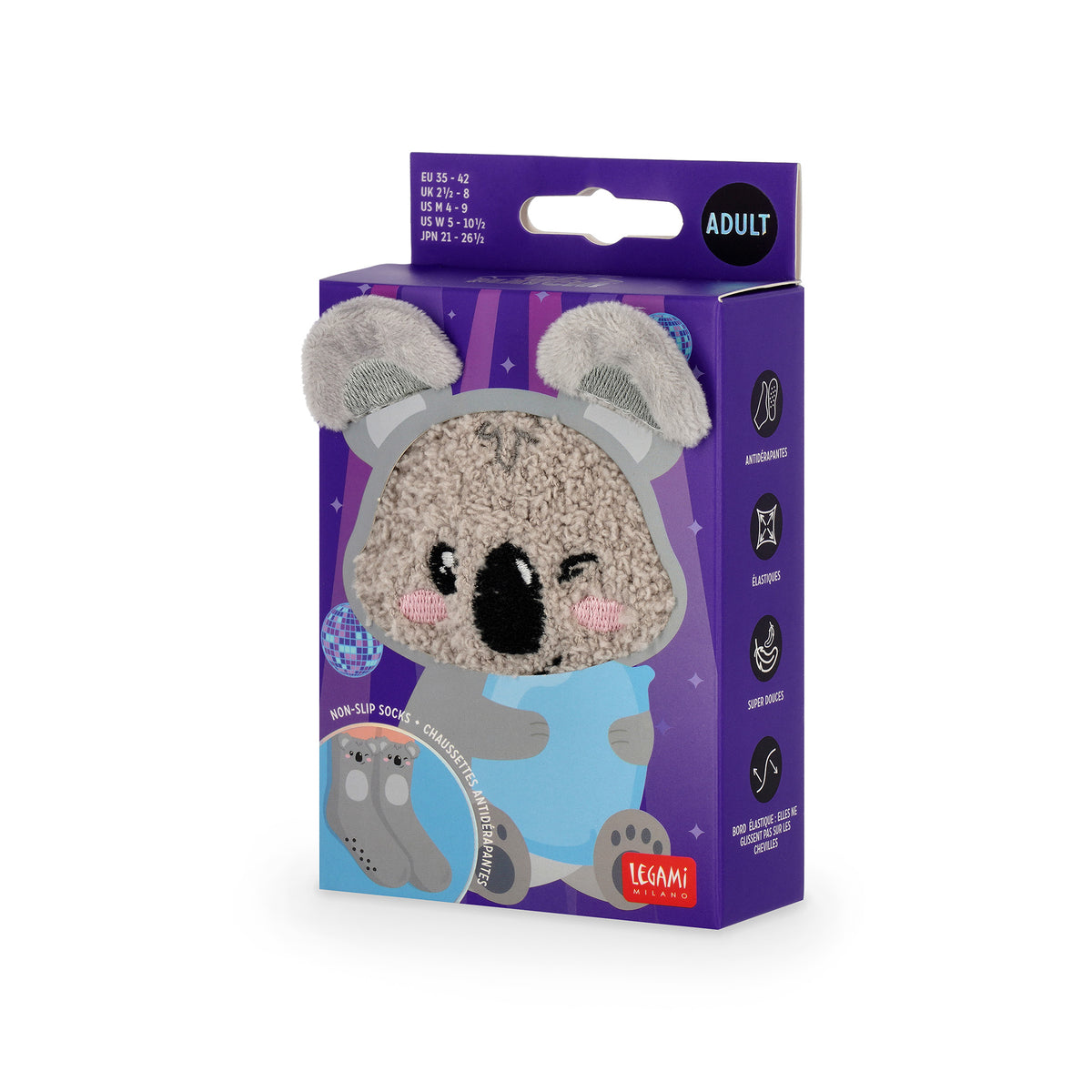 Chaussettes Antidérapantes Koala ADULTES