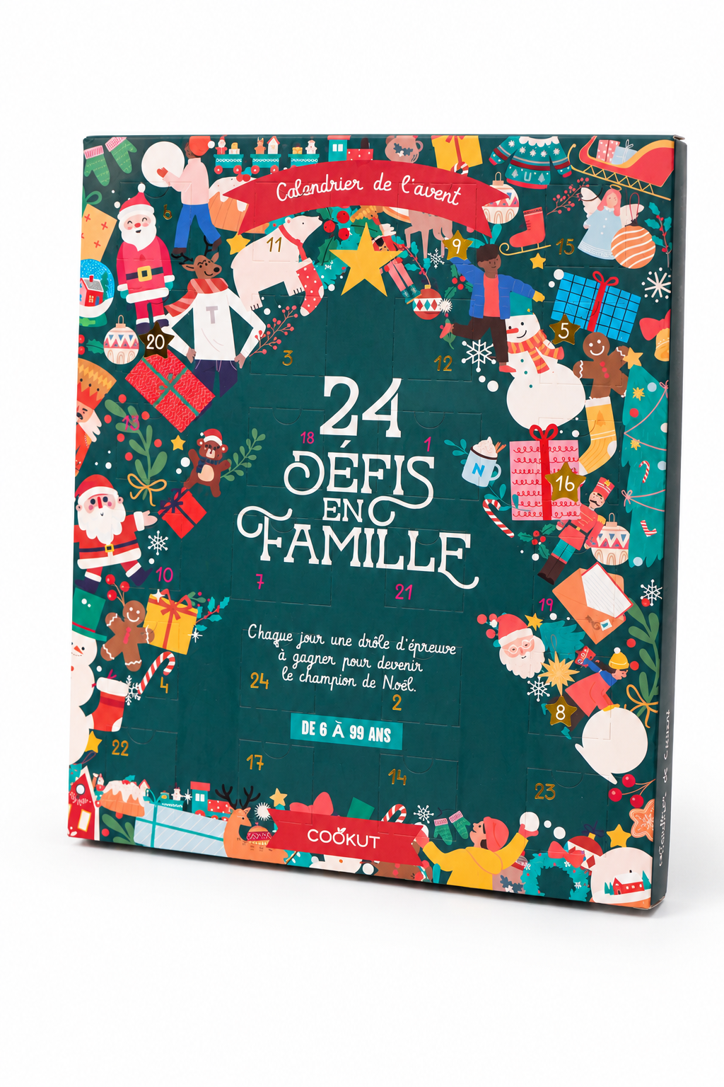Calendrier de l'Avent familial 2026