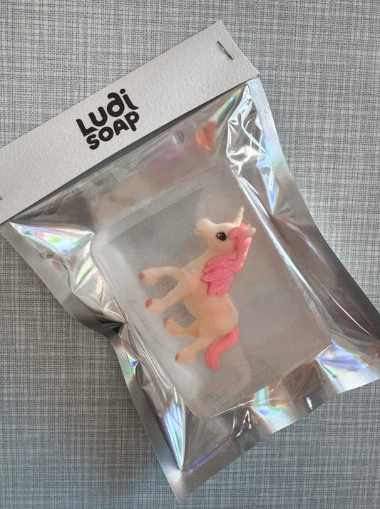 Savon Licorne rose