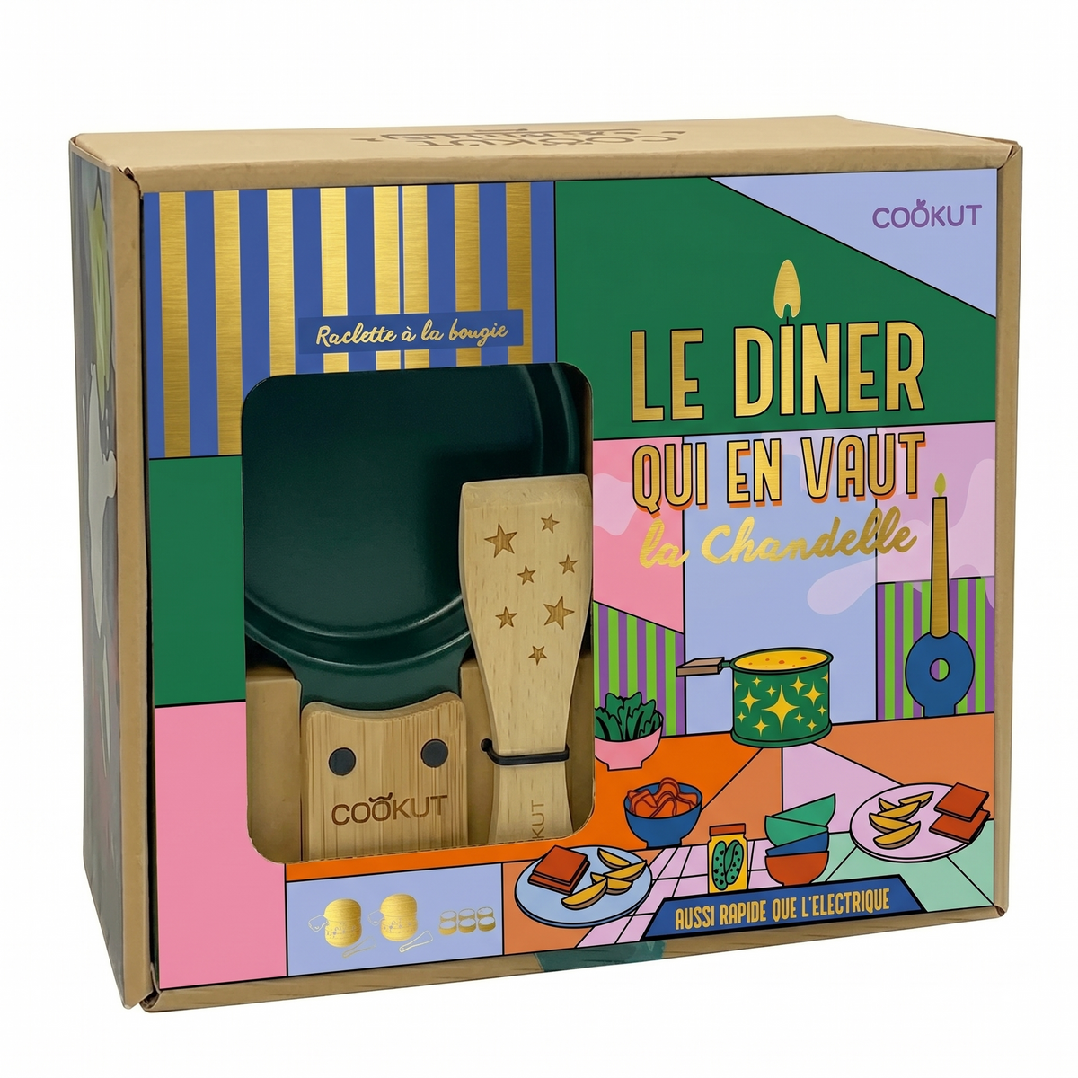 Coffret Raclette à la bougie