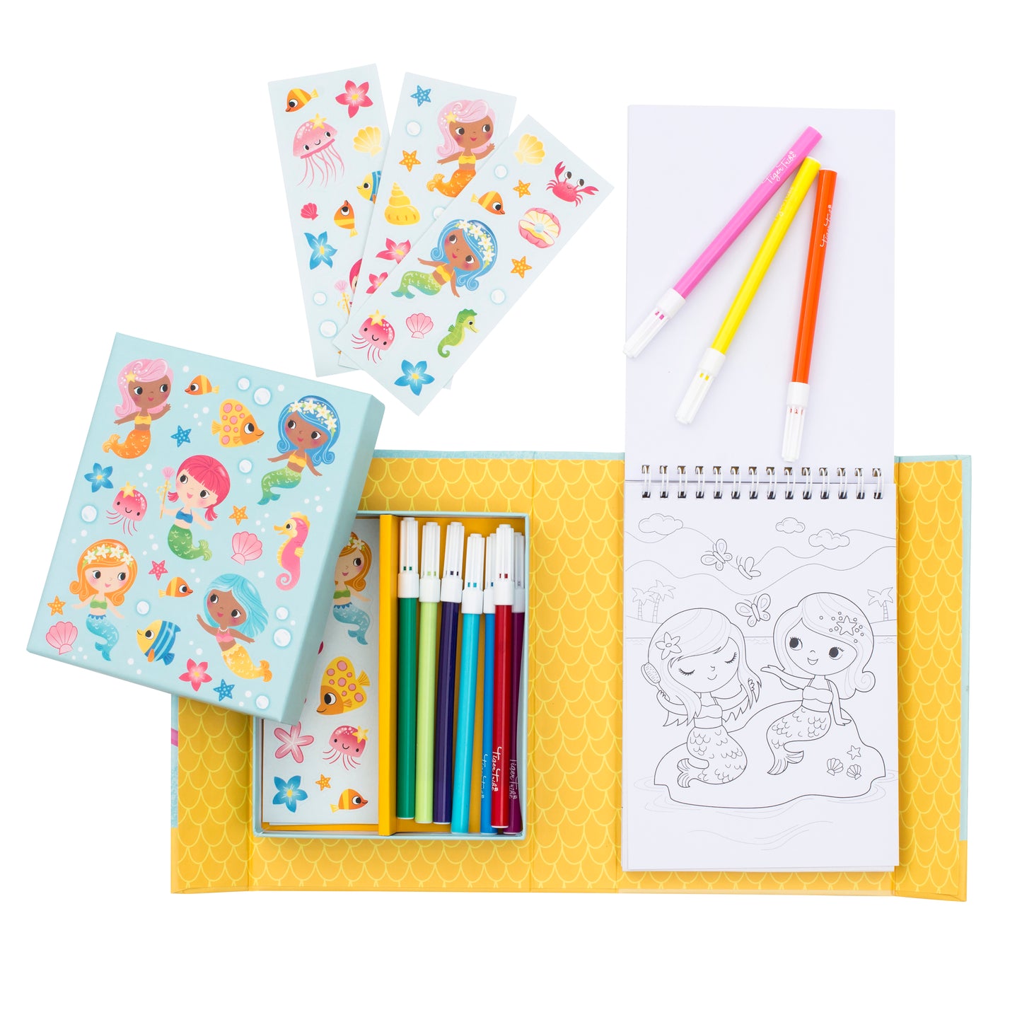 Set de coloriage Sirènes