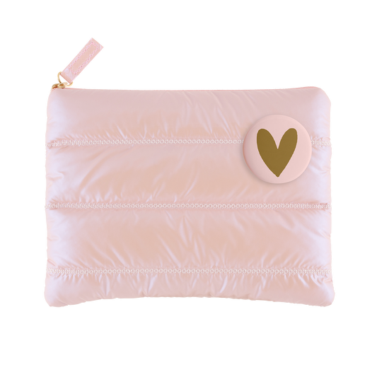 Trousse Rose coeur