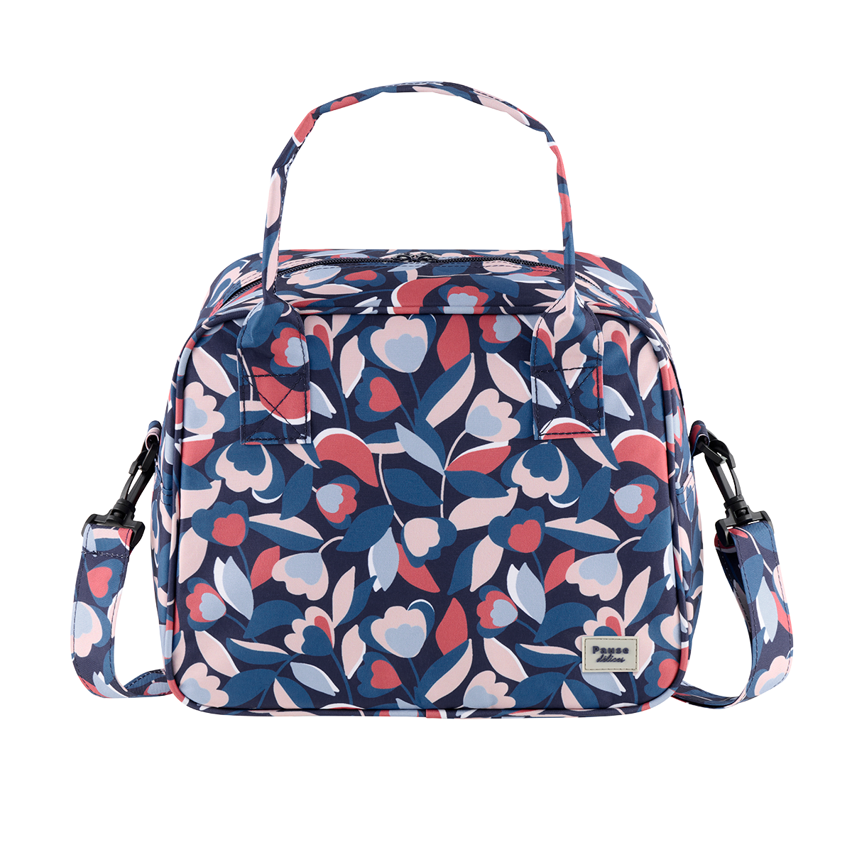 Sac à repas Isotherme Tulipes bleues