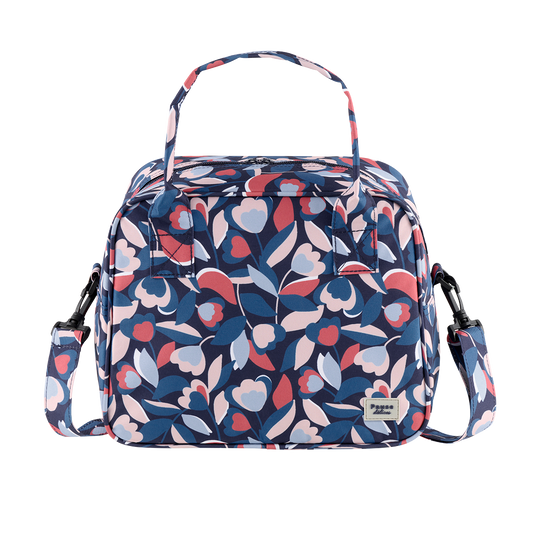 Sac à repas Isotherme Tulipes bleues