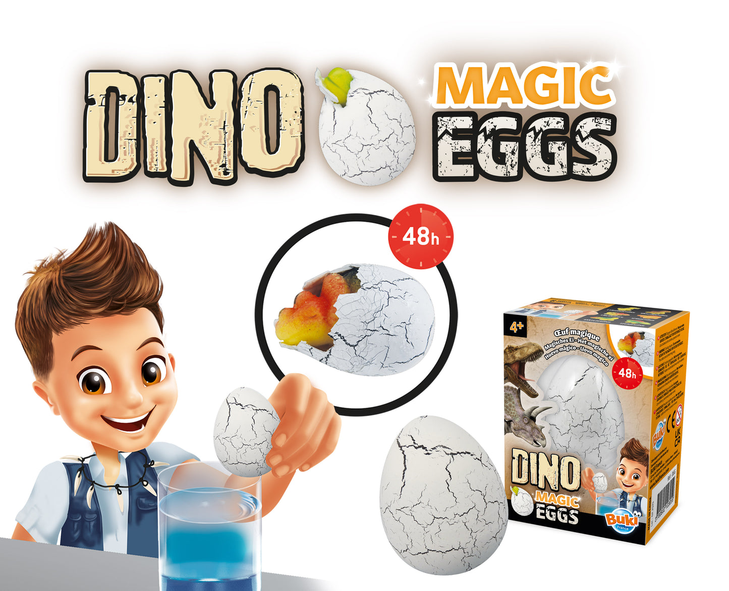 Dino Oeuf Magique