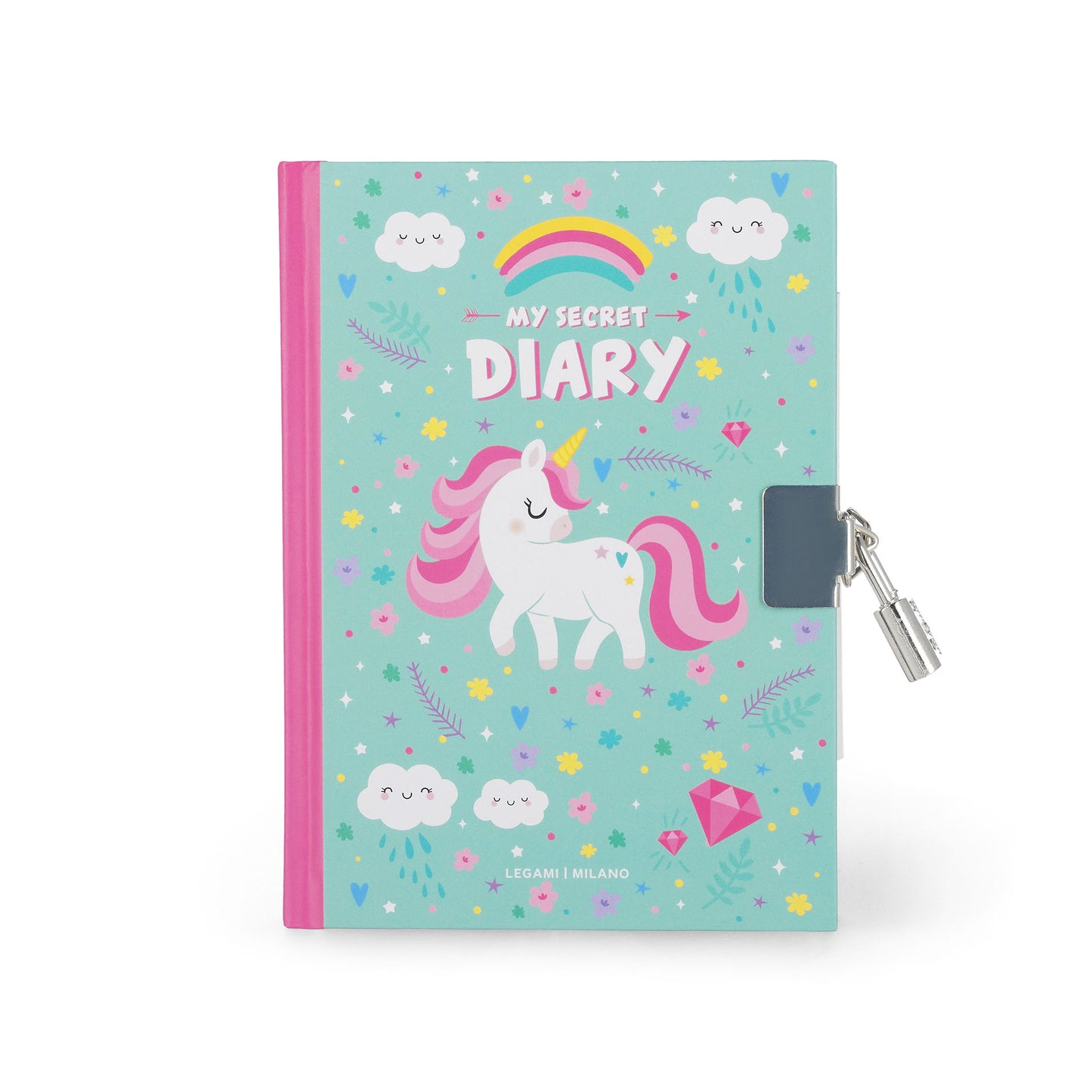 Journal Intime avec Cadenas - Licorne