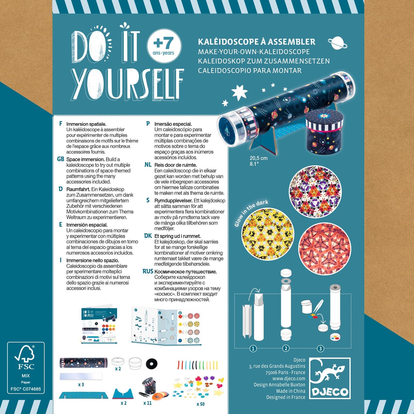 DIY Kaléidoscope à assembler