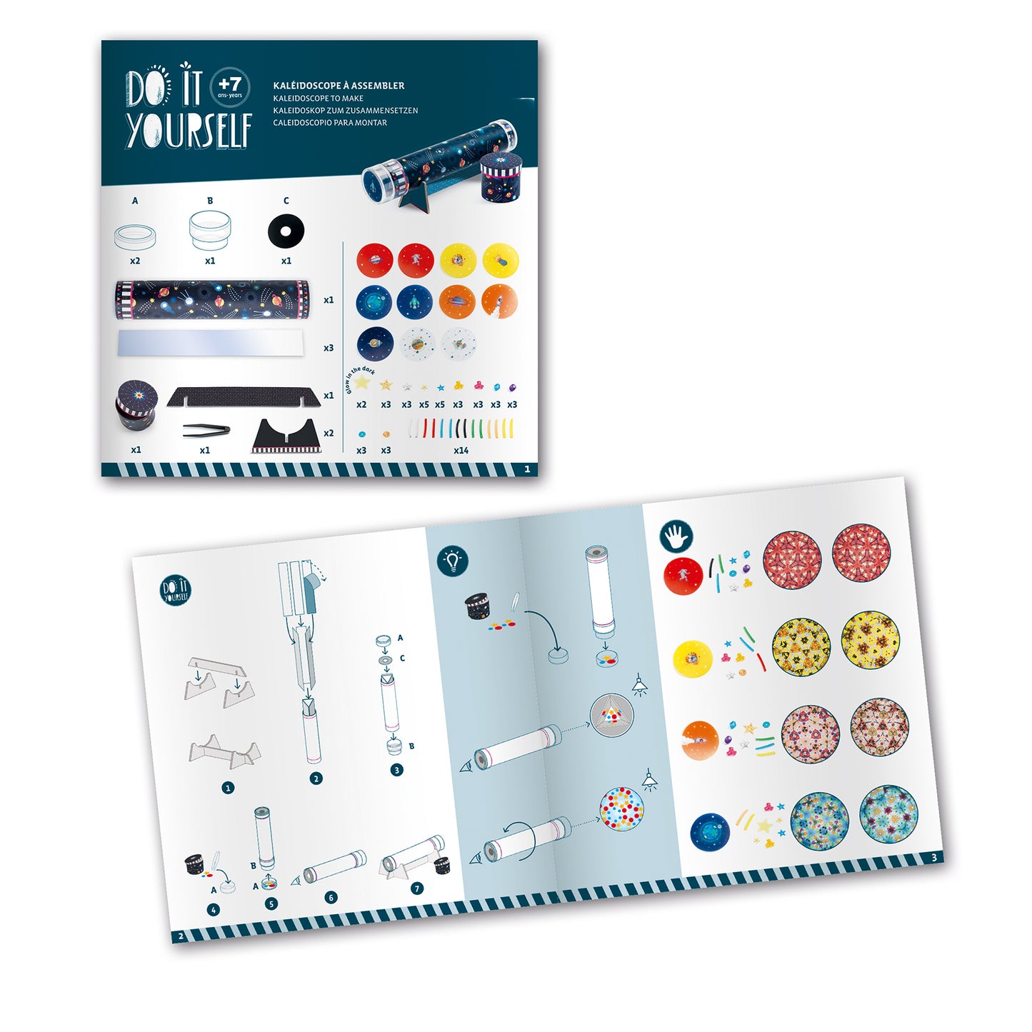 DIY Kaléidoscope à assembler
