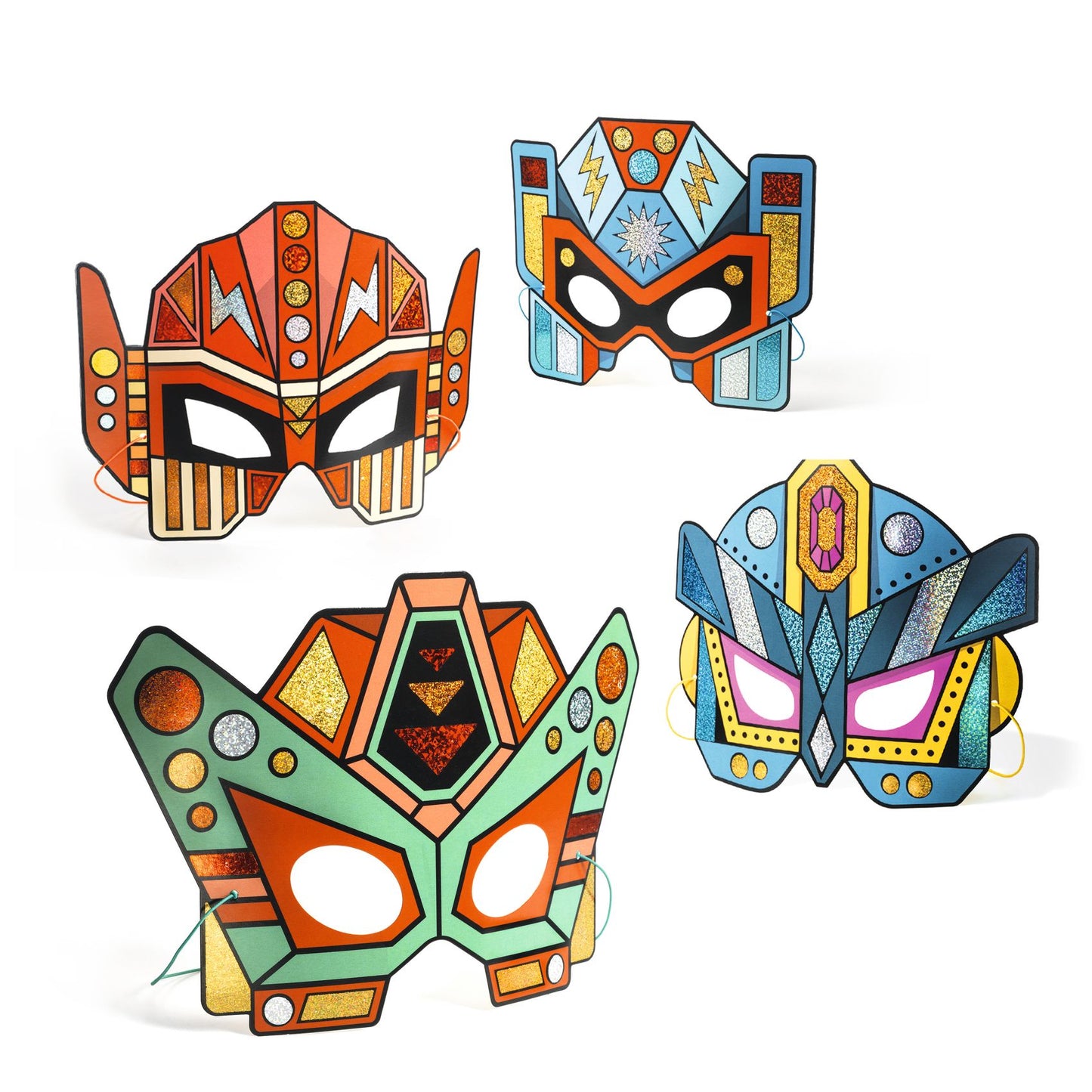 DIY Masques Super Robots