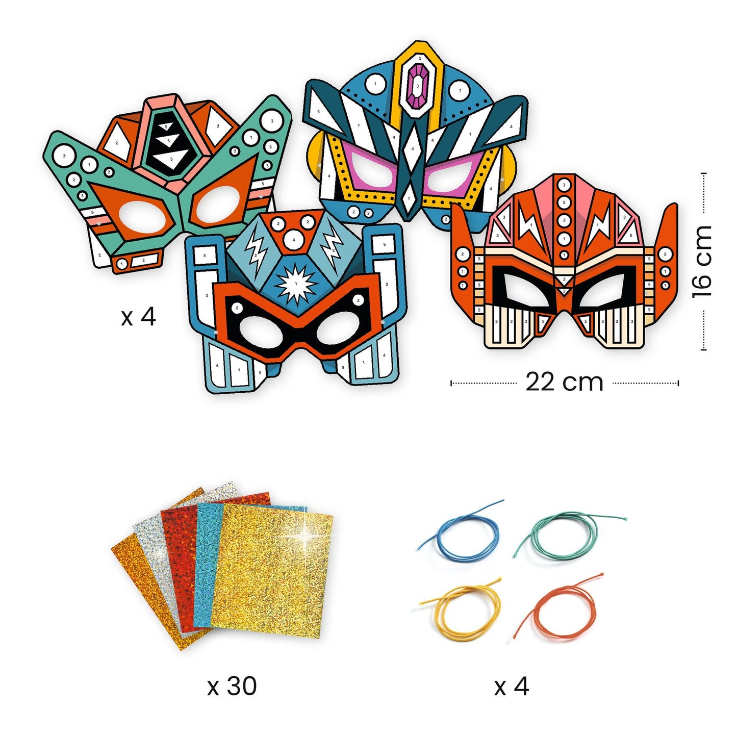 DIY Masques Super Robots