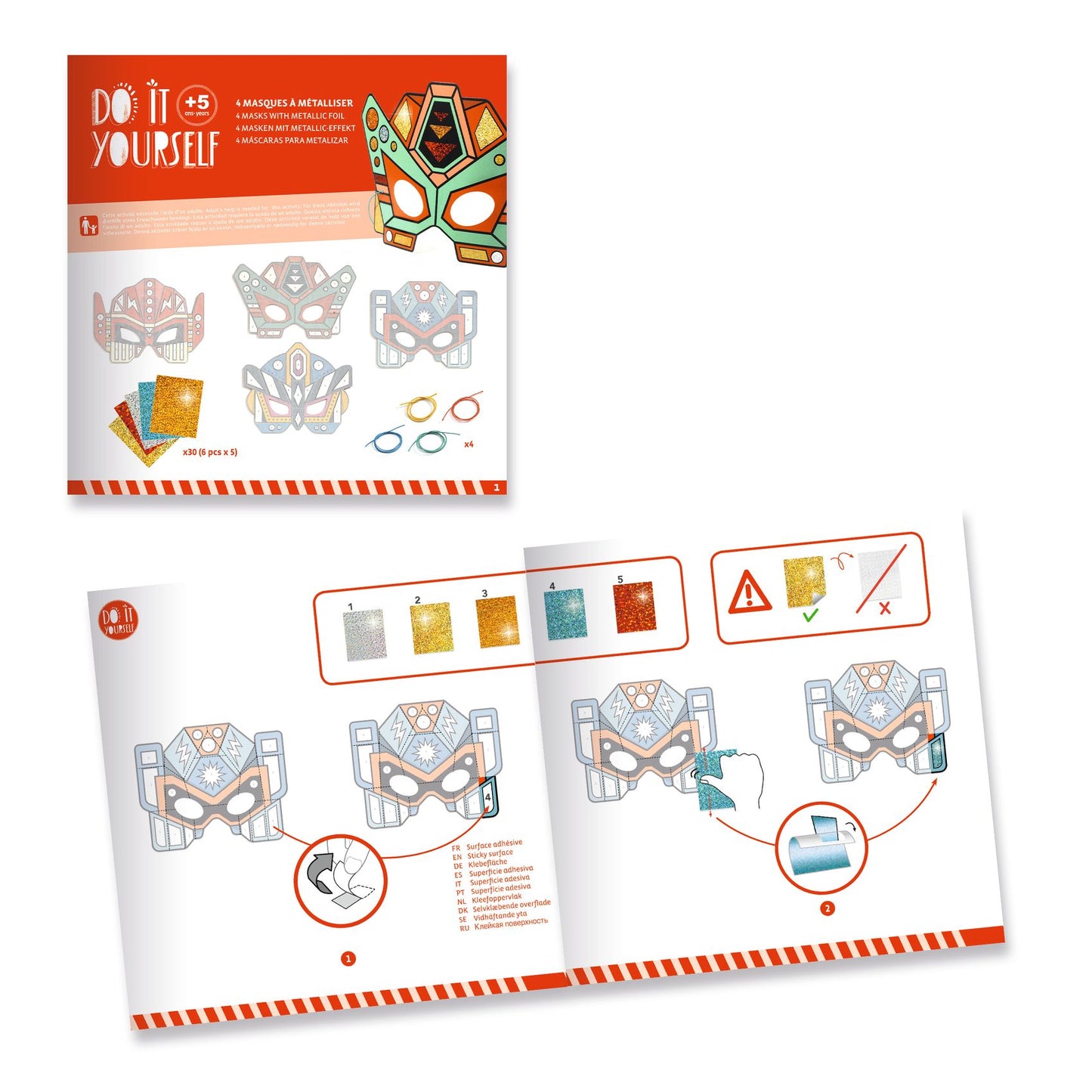 DIY Masques Super Robots