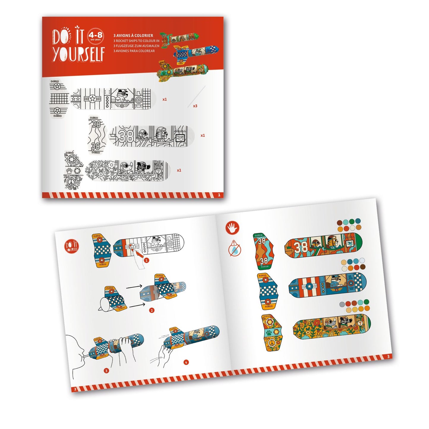 DIY Avions dans le ciel