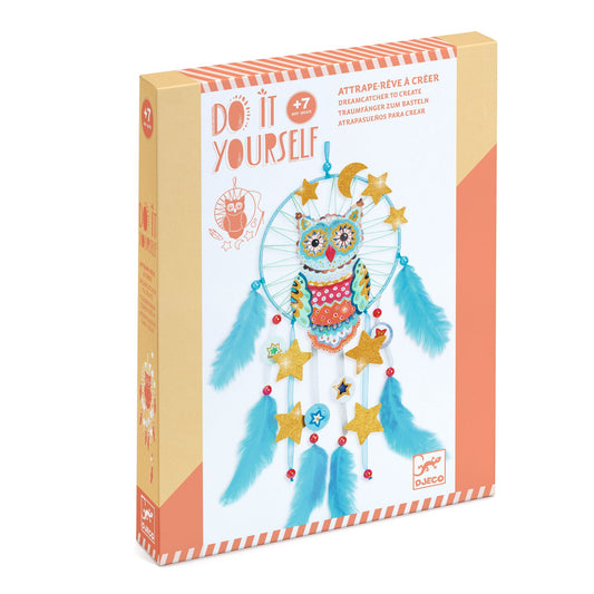 DIY Attrape rêves Golden chouette