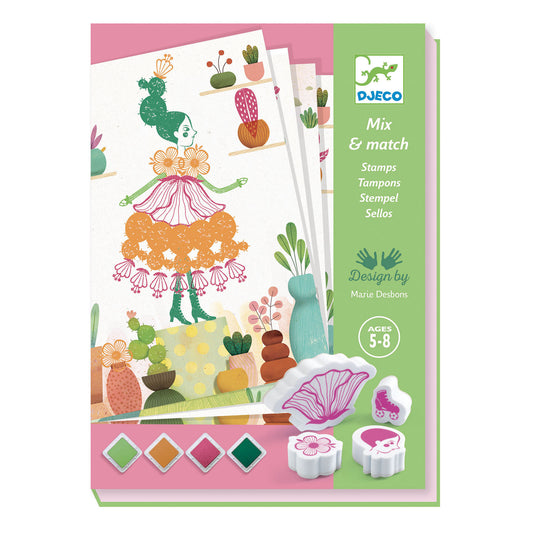 Tampons Mix&Match Flower girls