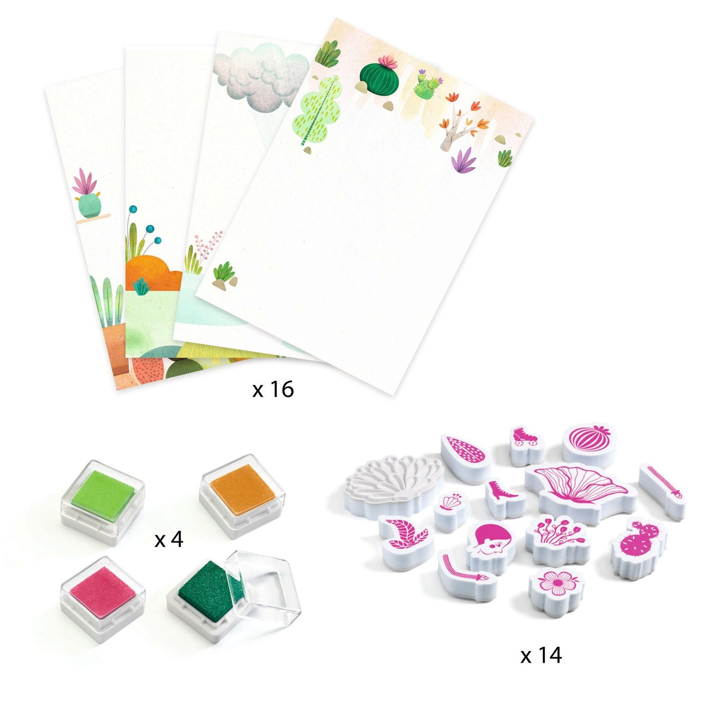 Tampons Mix&Match Flower girls