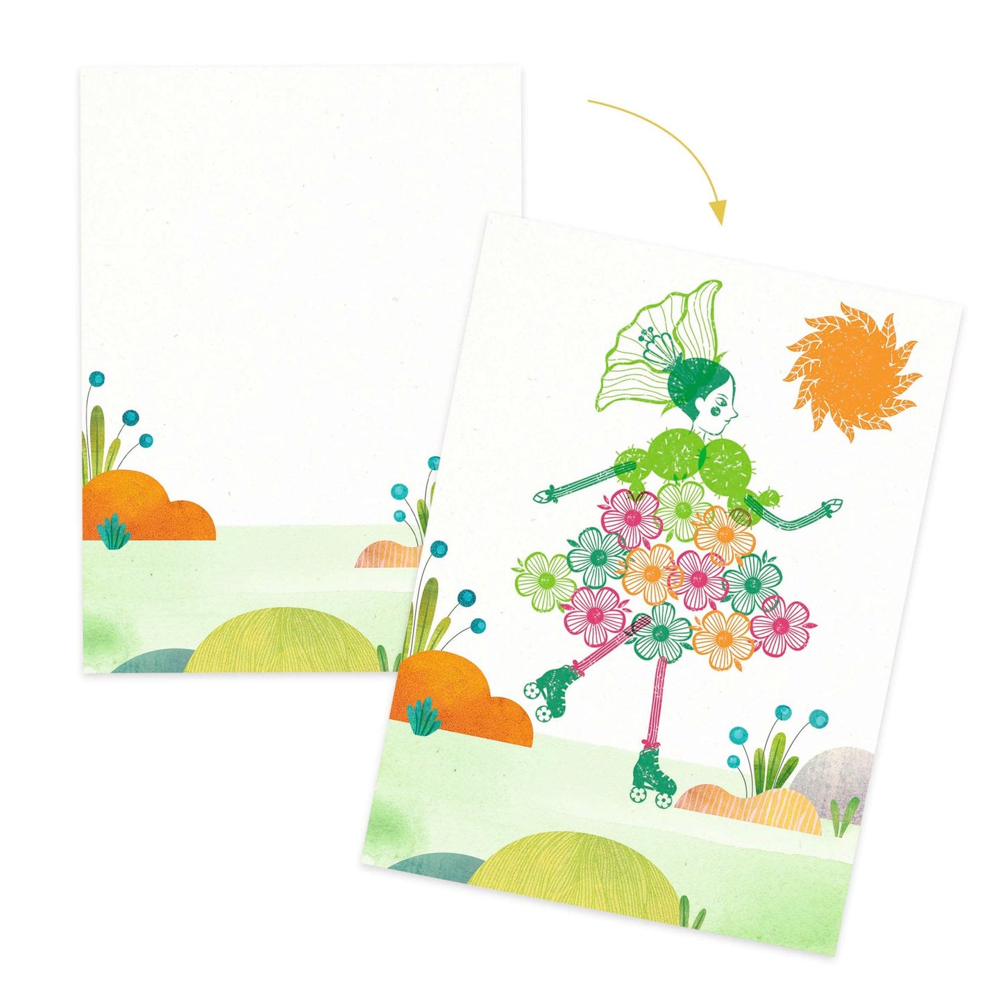 Tampons Mix&Match Flower girls