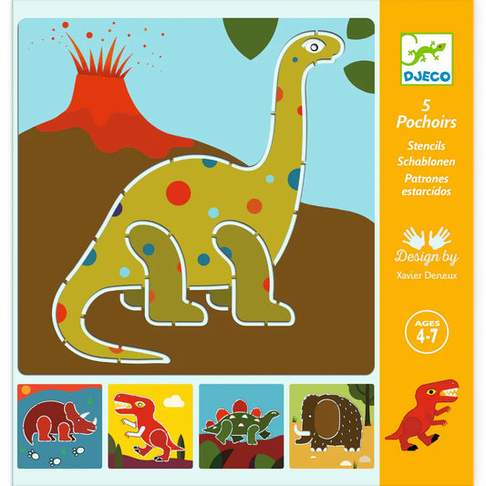 Pochoirs Dinosaures