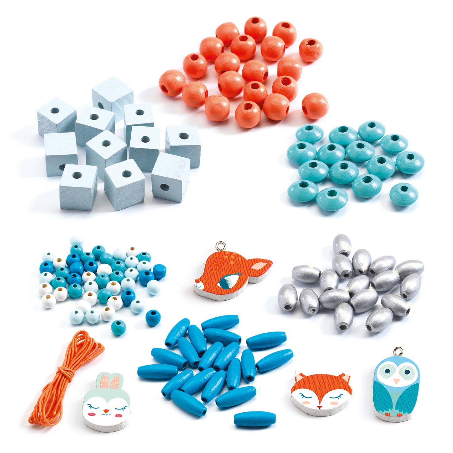 Perles bois Petits animaux