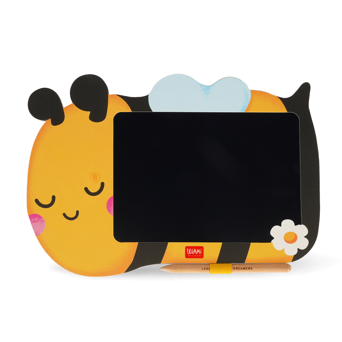 Ardoise Portable LCD en Carton - Abeille - Magic Sketch Board