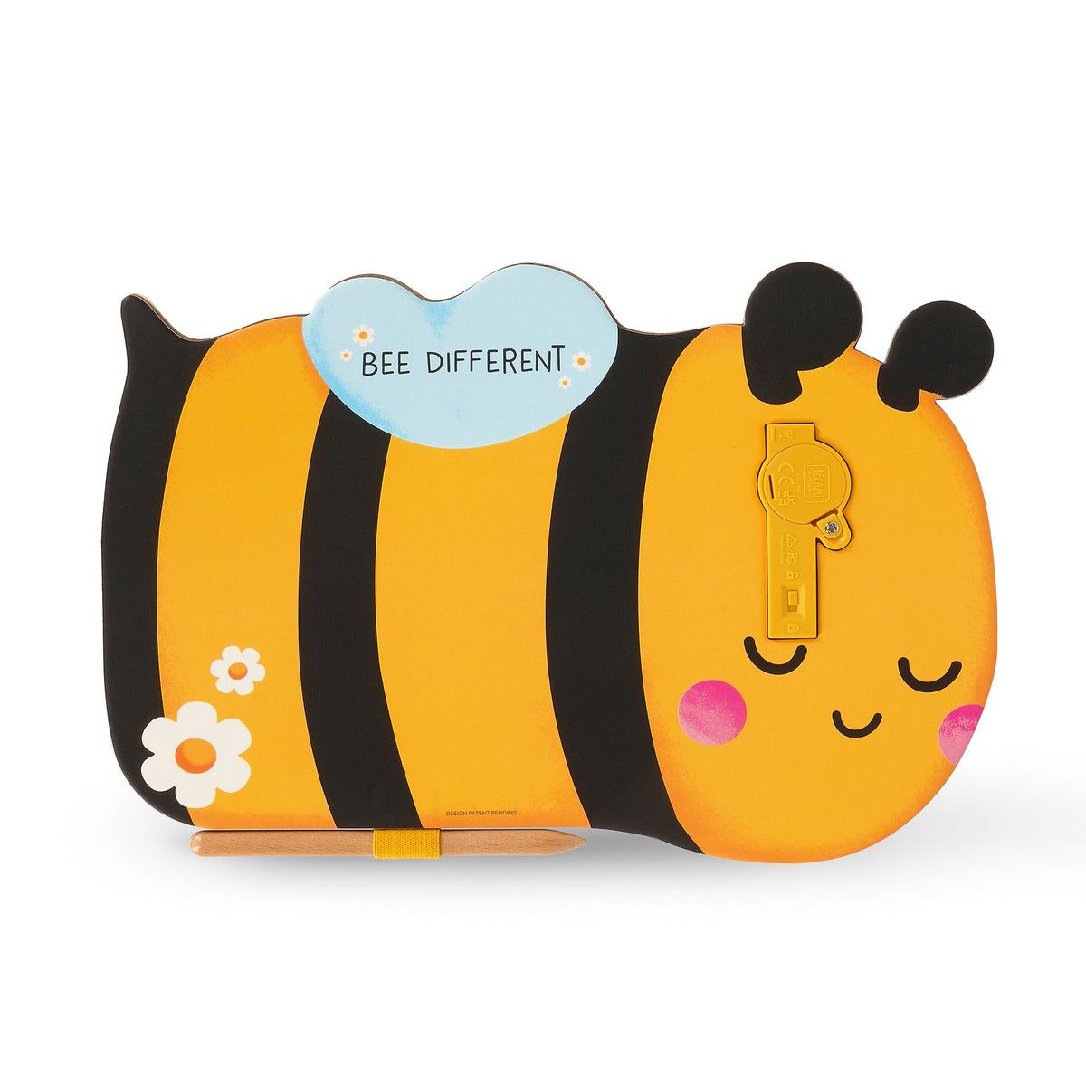 Ardoise Portable LCD en Carton - Abeille - Magic Sketch Board