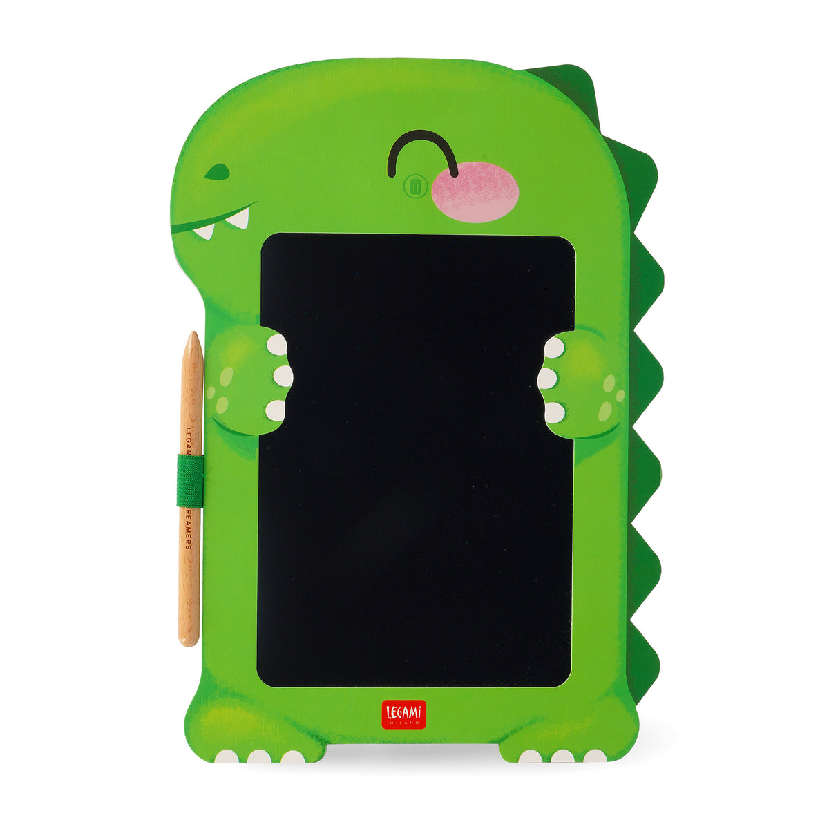 Ardoise Portable LCD en Carton - Dinosaure - Magic Sketch Board