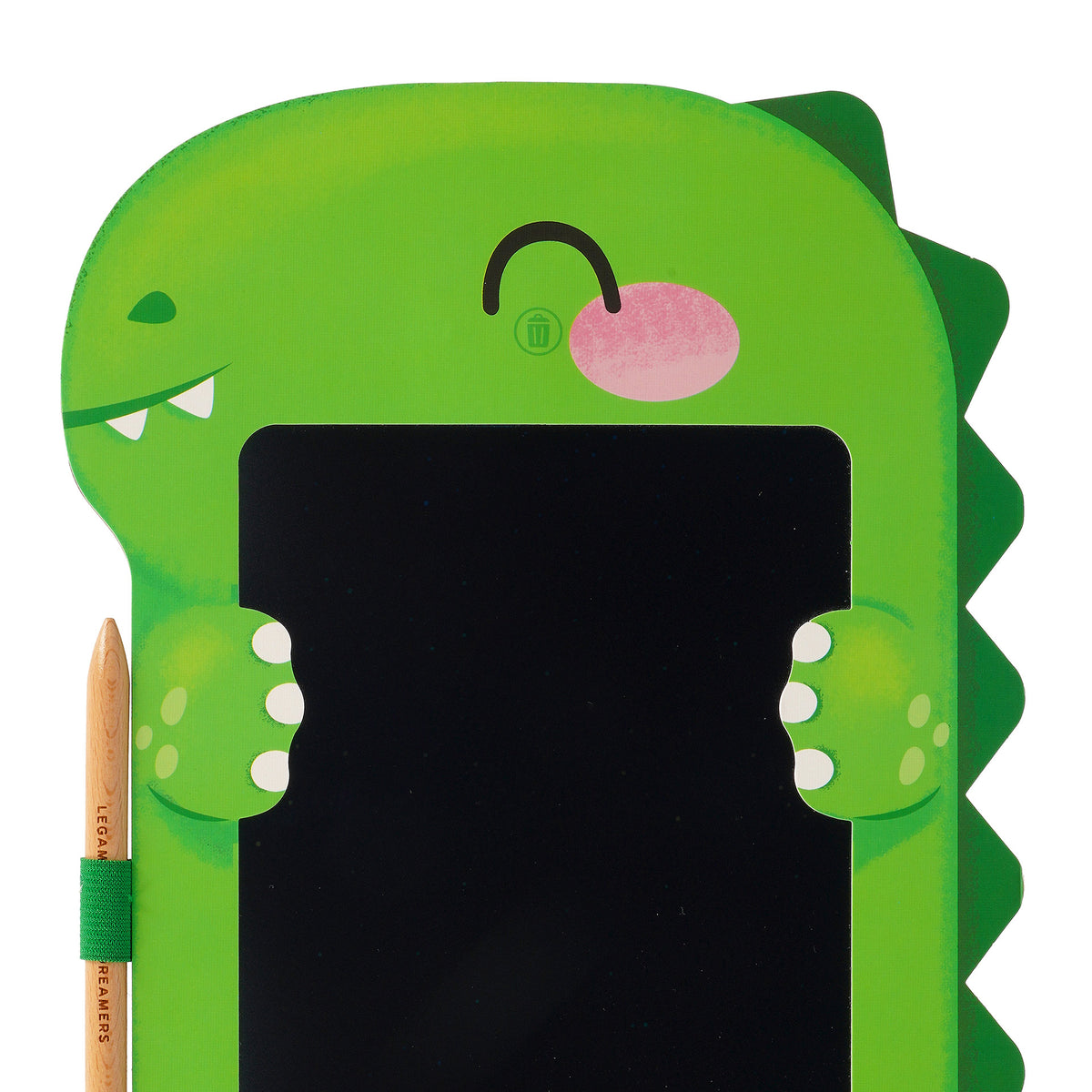 Ardoise Portable LCD en Carton - Dinosaure - Magic Sketch Board