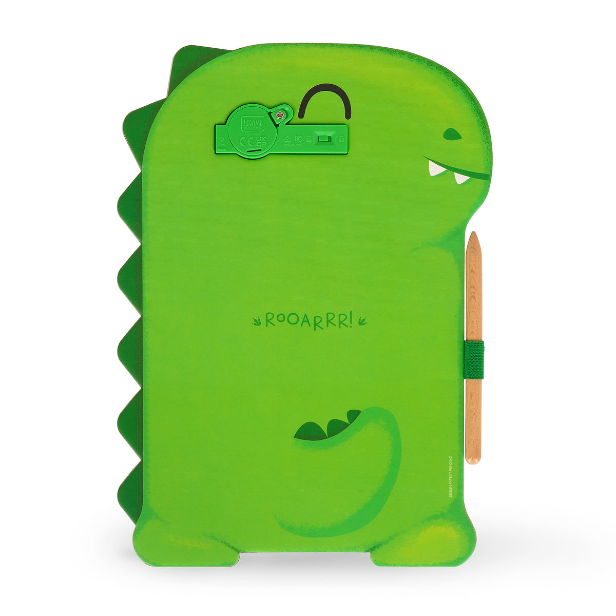 Ardoise Portable LCD en Carton - Dinosaure - Magic Sketch Board