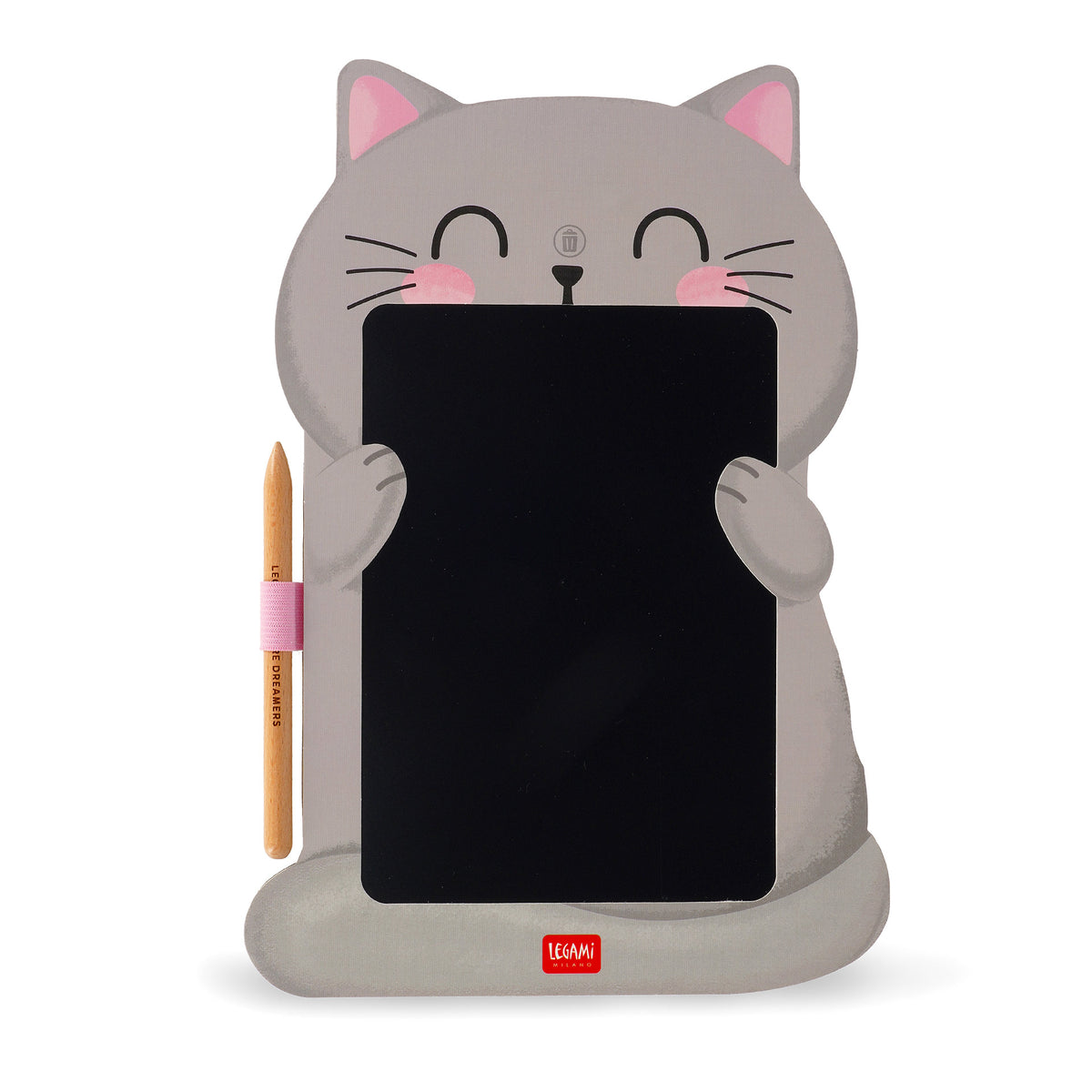 Ardoise Portable LCD en Carton - Kitty