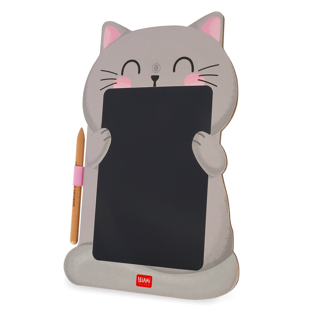 Ardoise Portable LCD en Carton - Kitty