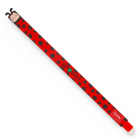Stylo à Encre Gel Effaçable Ladybug « Get Lucky»