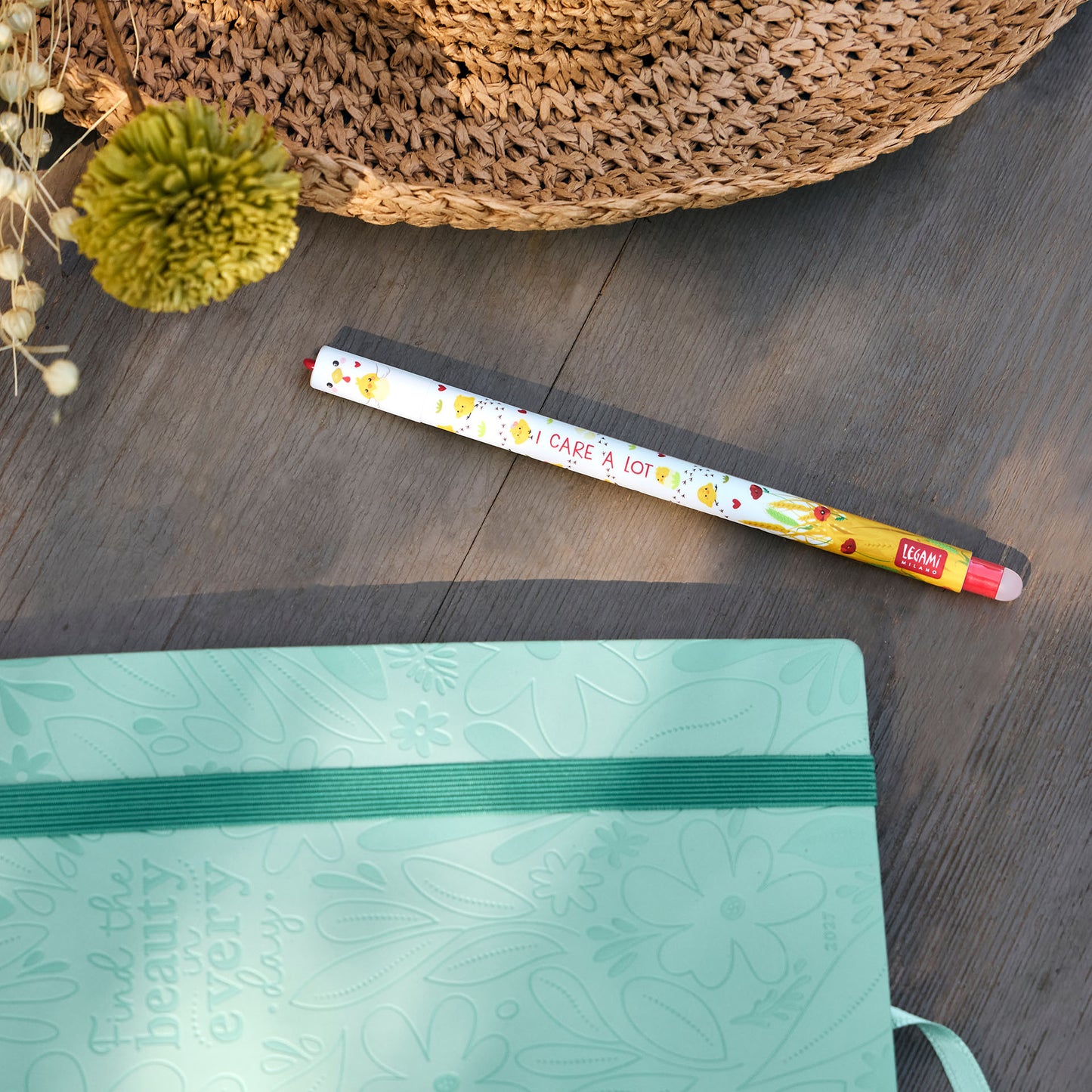 Stylo effaçable Poule
