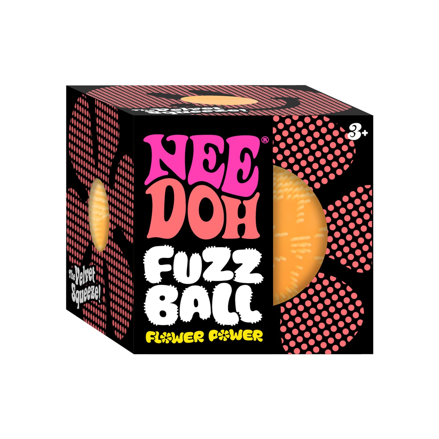 Needoh Fuzz Ball Flower Power - Coloris Aléatoire
