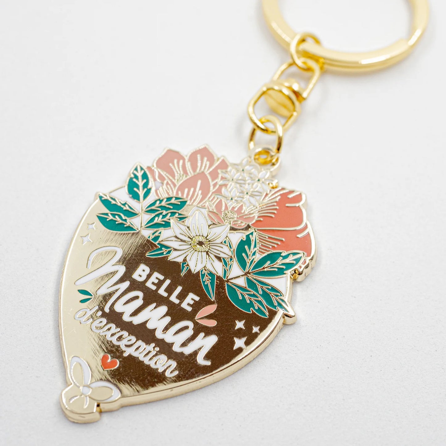 Porte clés "Belle maman d'exception"