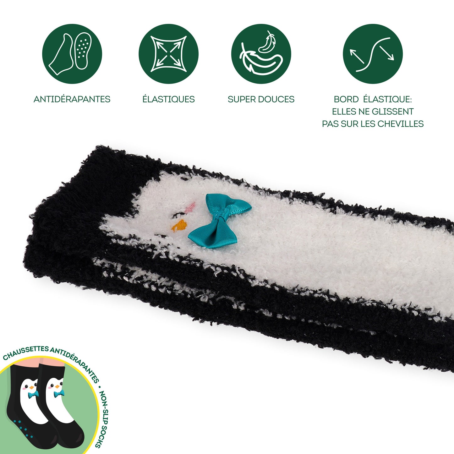 Chaussettes Antidérapantes Noel ENFANT - Divers Modèles