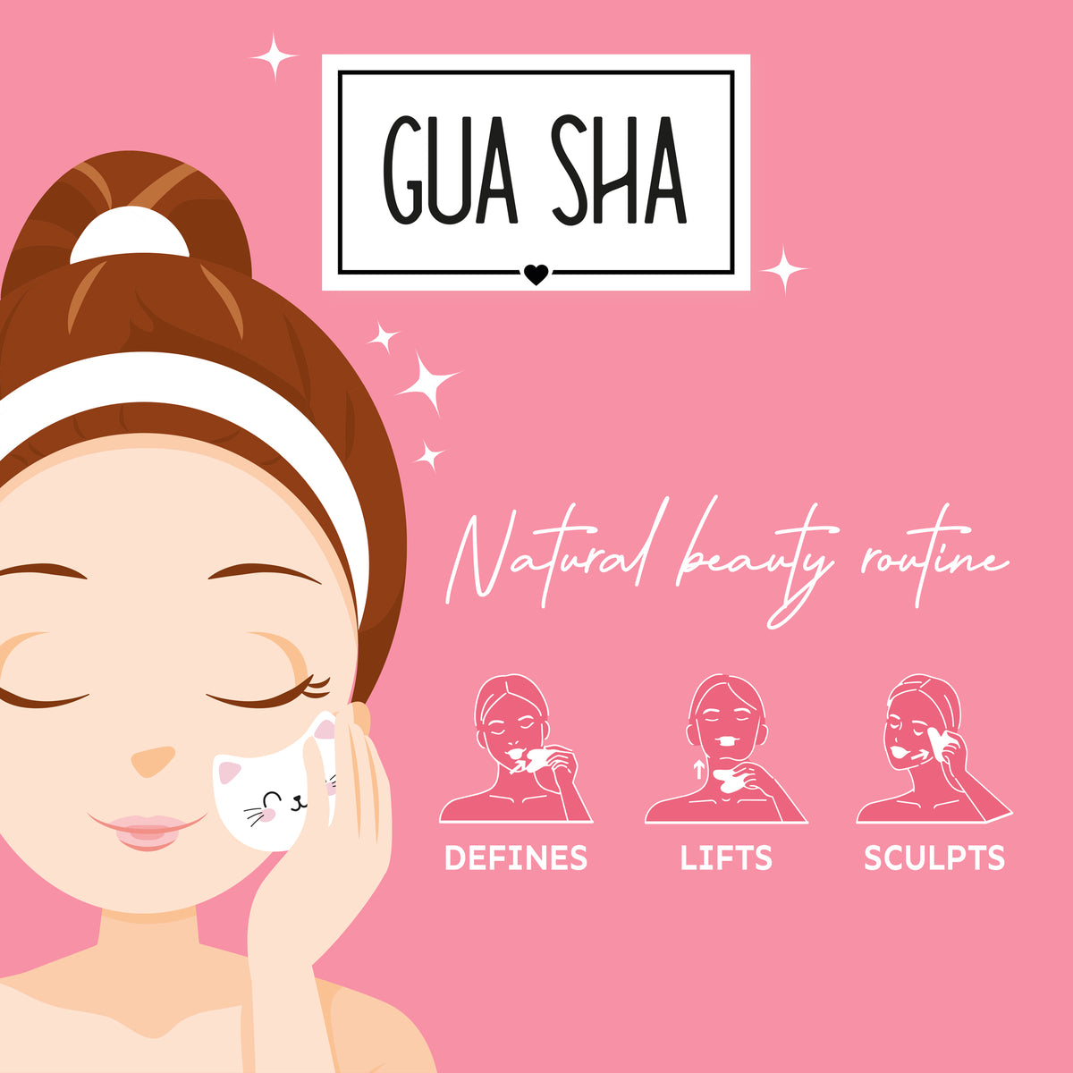 Gua Sha - accessoire pour massage facial