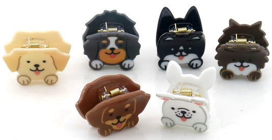 Mini pinces à cheveux Chiens