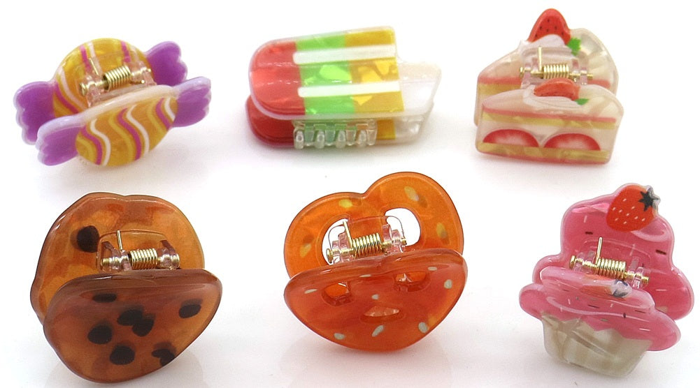Mini pinces à cheveux Dessert