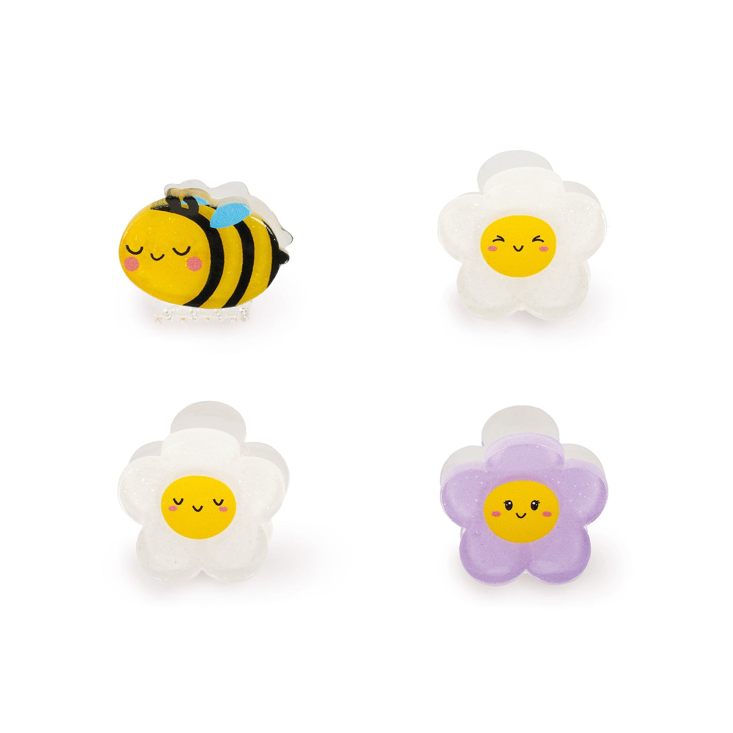 Set de 4 Mini Barrettes à Cheveux Bee - Clip me up!