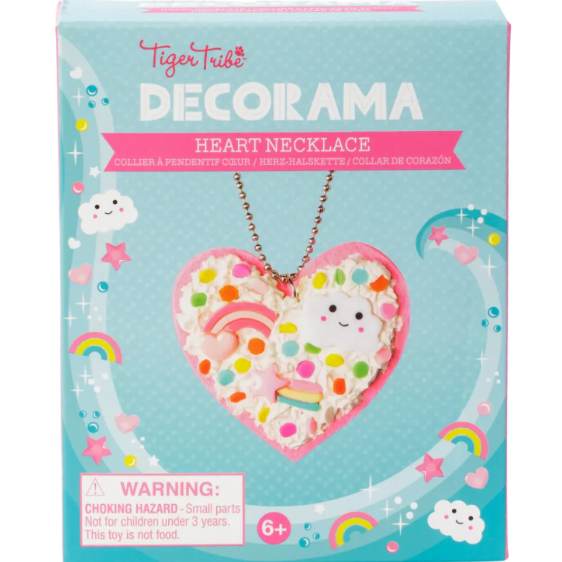Collier à pendentif coeur DIY