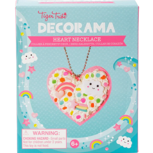 Collier à pendentif coeur DIY