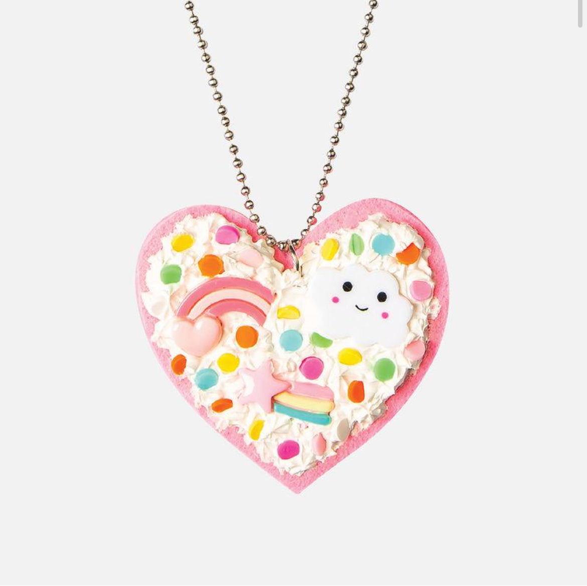 Collier à pendentif coeur DIY