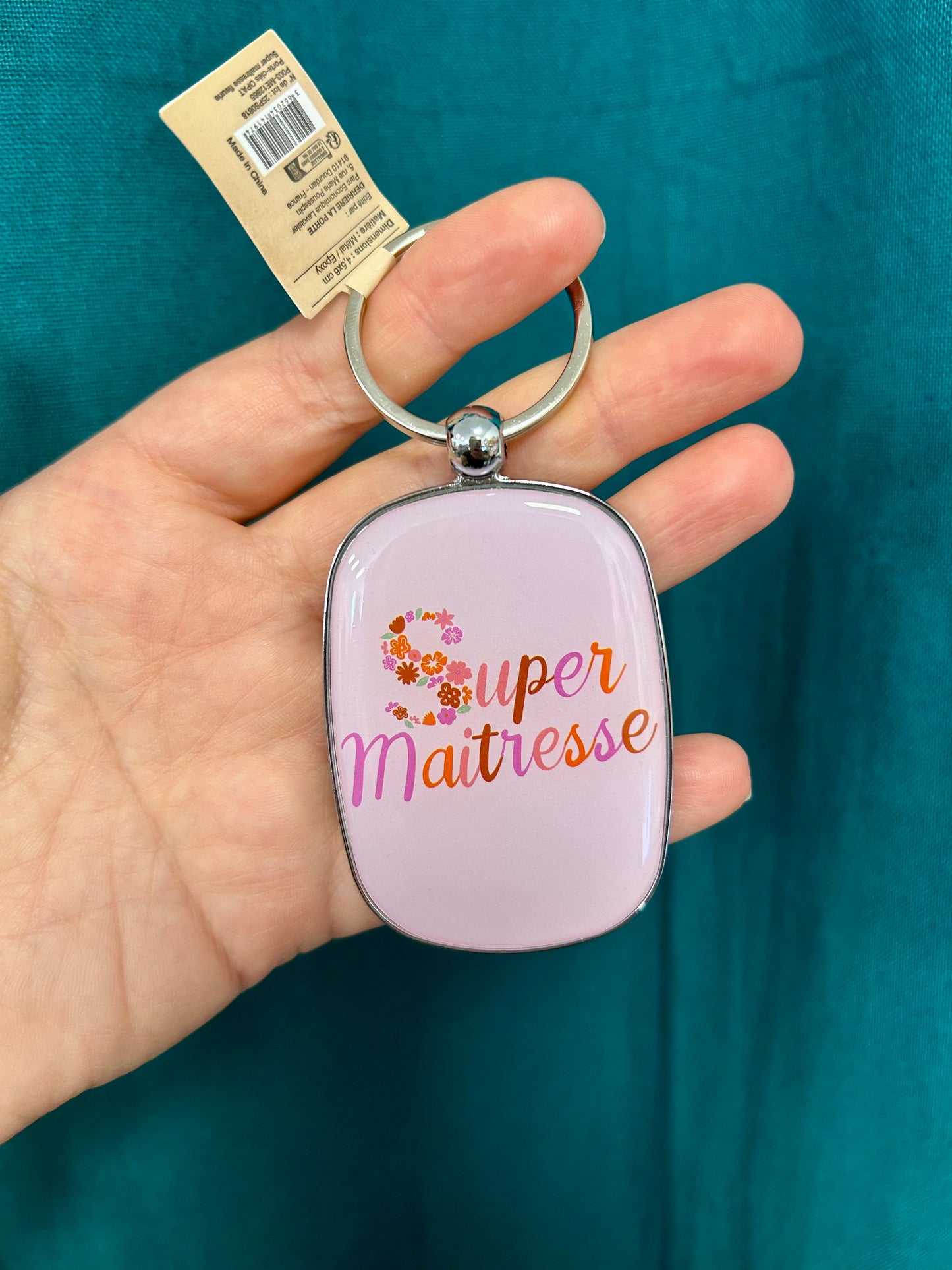 Porte clés Super Maîtresse