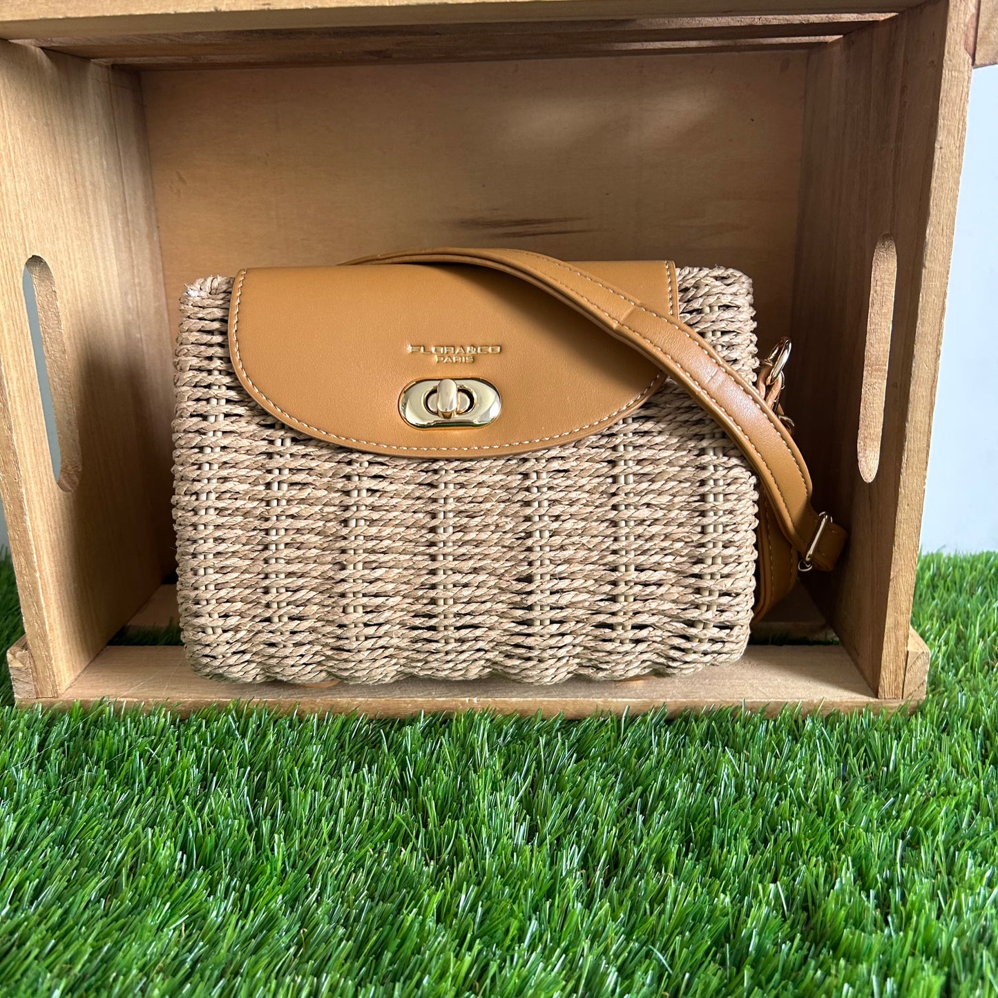 Sac paille Abba