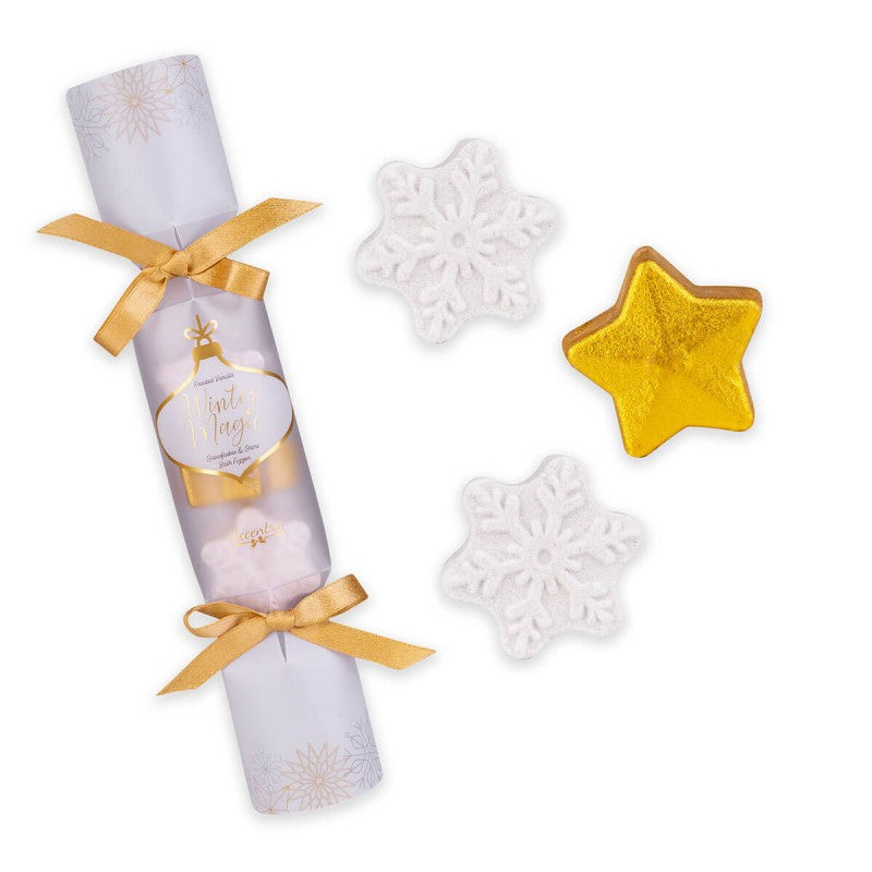 Coffret flocons et étoile effervescents Starry Winter