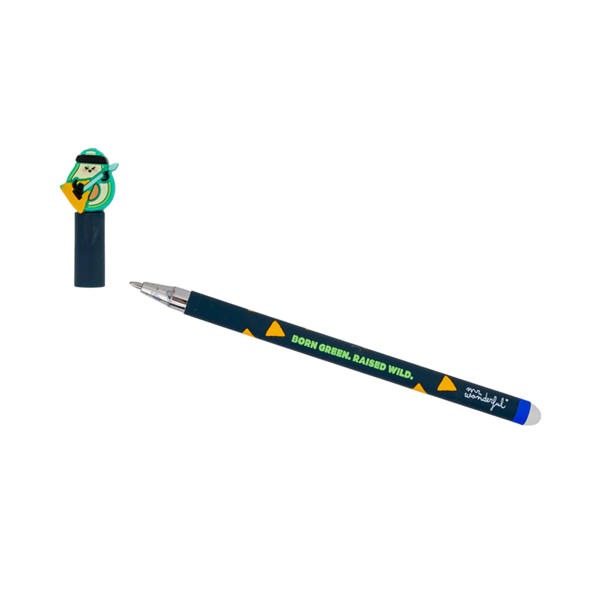 Stylo effaçable Bo-Bo Avocat "Born Green, Raised Wild"