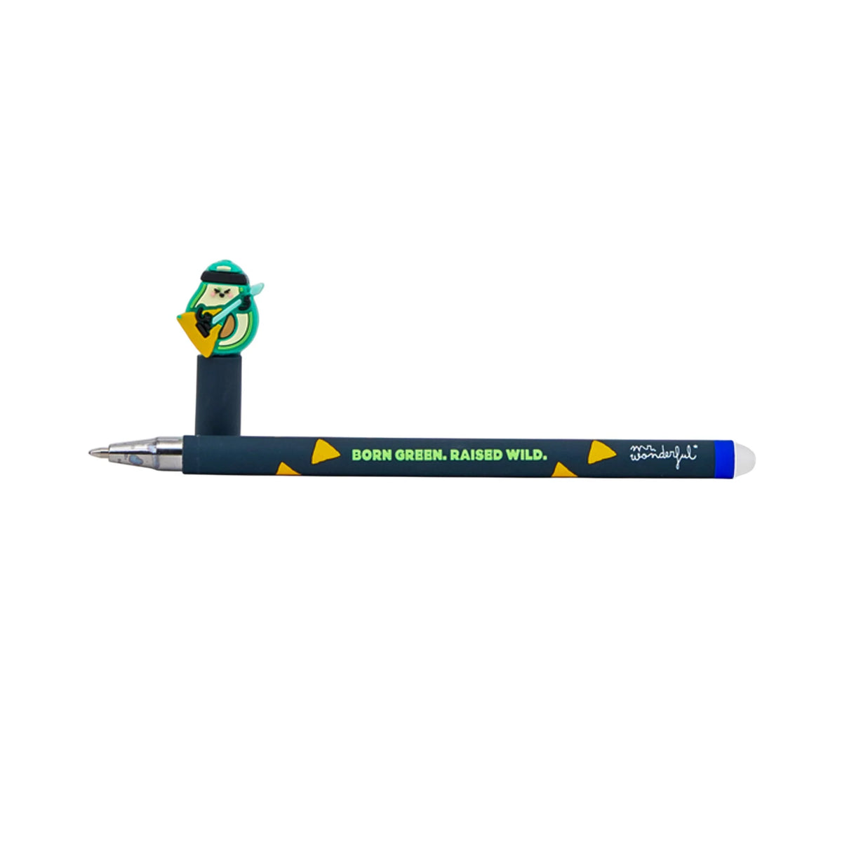 Stylo effaçable Bo-Bo Avocat "Born Green, Raised Wild"