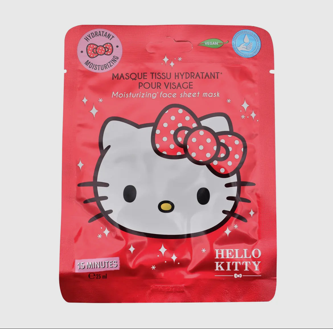 Masque tissu hydratant visage Hello Kitty