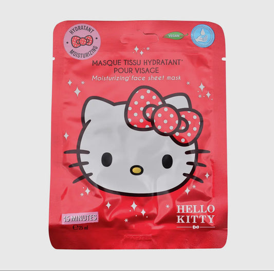 Masque tissu hydratant visage Hello Kitty
